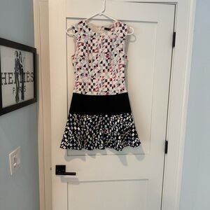 BCBGMaxAzria Abstract Multicolor Dress